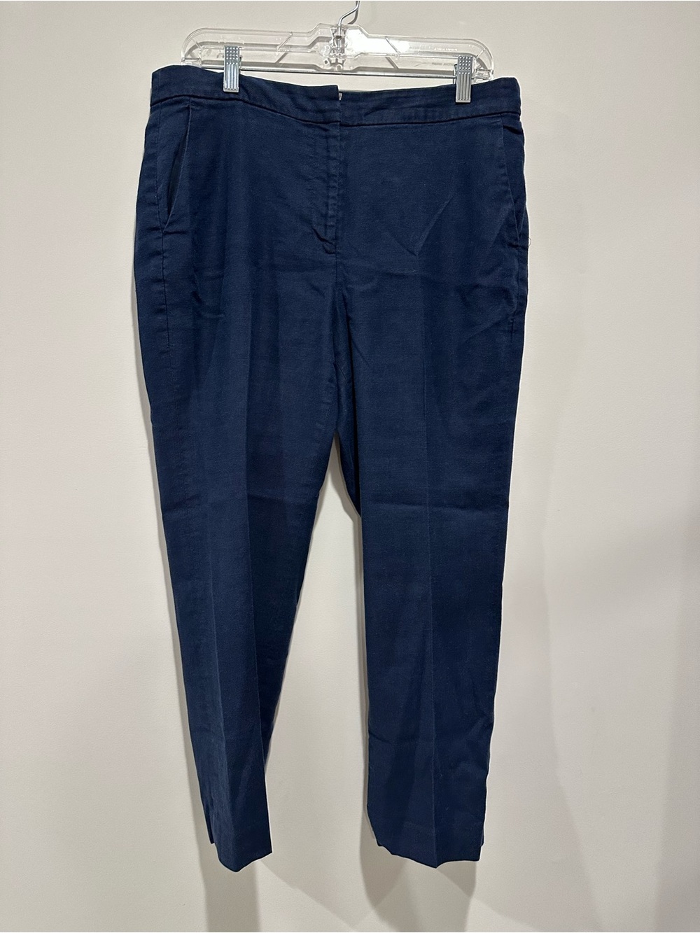 J. Crew Women's Dark Navy Straight Trousers
